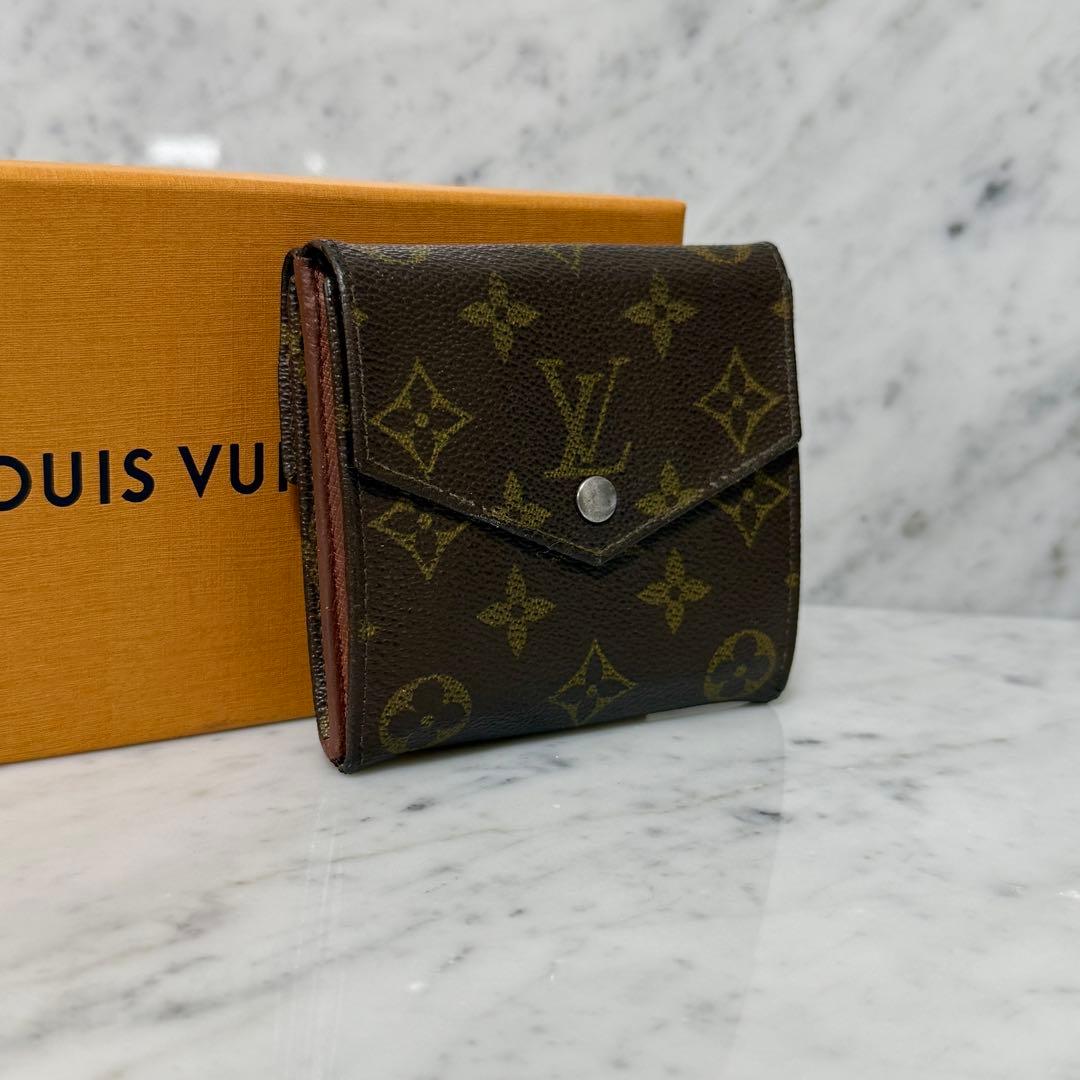 LOUIS VUITTON ルイヴィトン 二つ折り財布 モノグラム LETTER - メルカリ