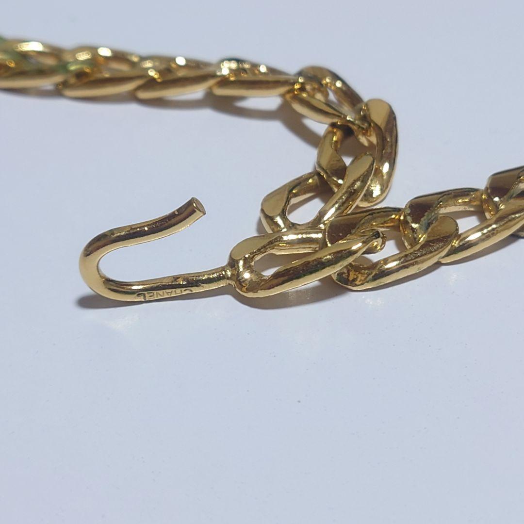 美品 シャネル ネックレス CAMBON メダル コイン チェーンベルト