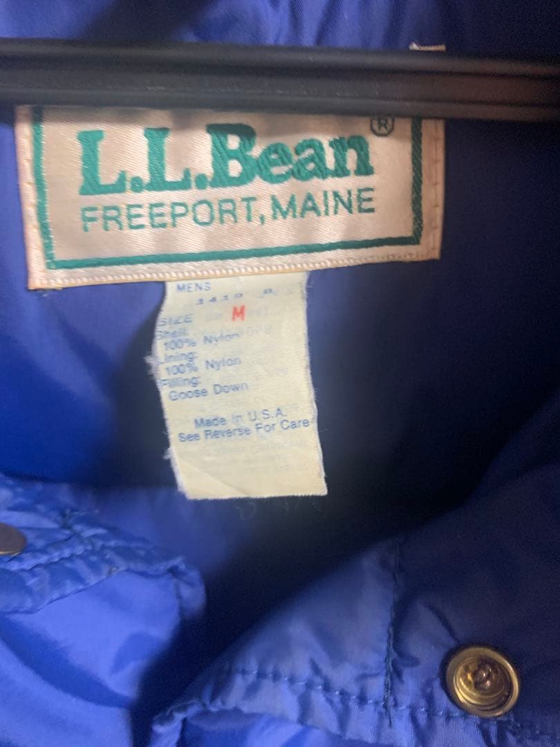 m*i様 80’s USA製 L.L.Bean エルエルビーン グースダウンベス