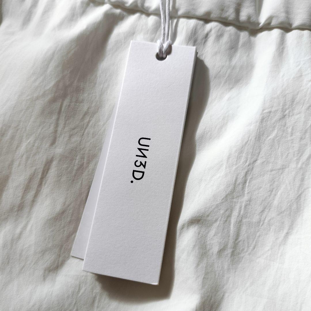 新品】 UN3D. アンスリード レイヤーパーツスカート 白 ホワイト 36