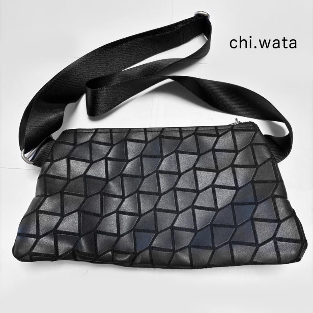 chi.wata チワタ】ボディバッグ ショルダーバッグ ブラック 黒 - メルカリ