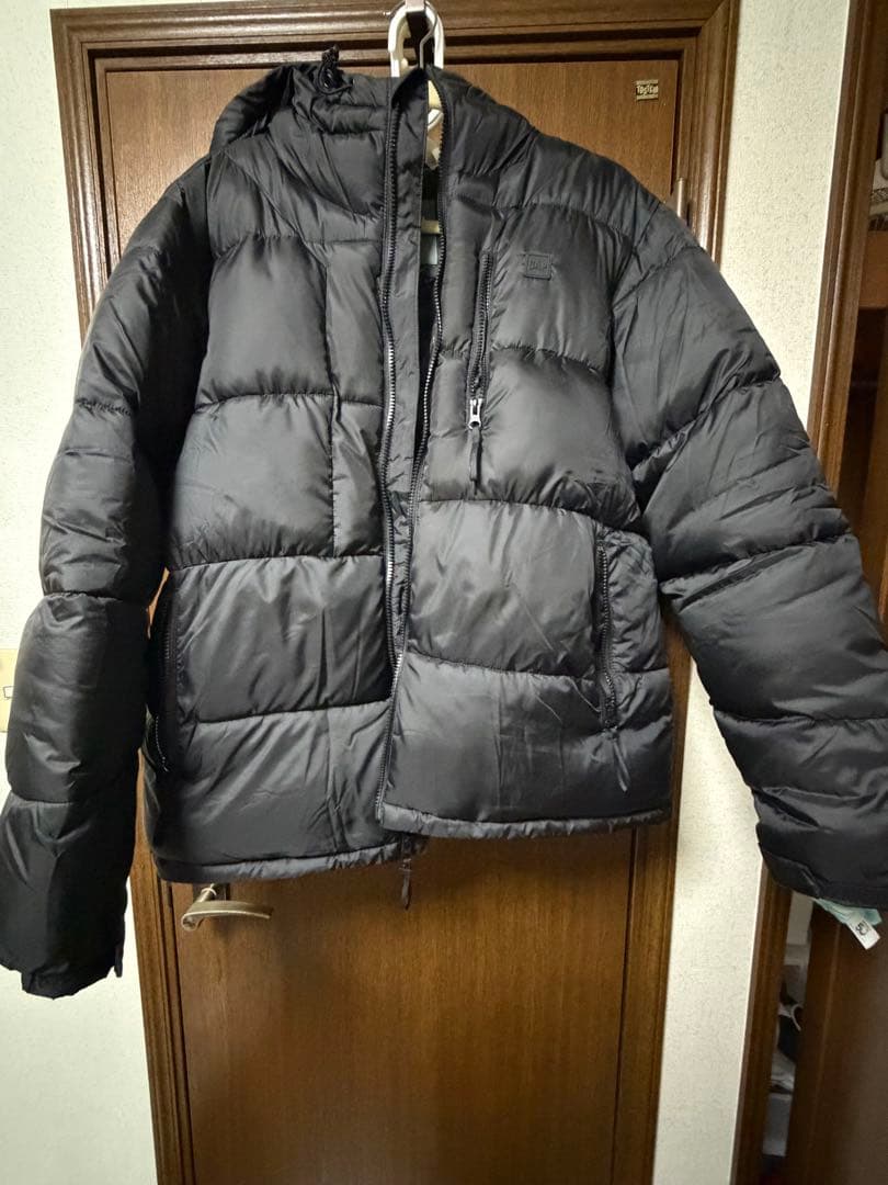 リサイクルヘビーウェイトパファージャケット ブラック ヘビーウェイト パファージャケット｜ギャップの通販｜&mall（アンド