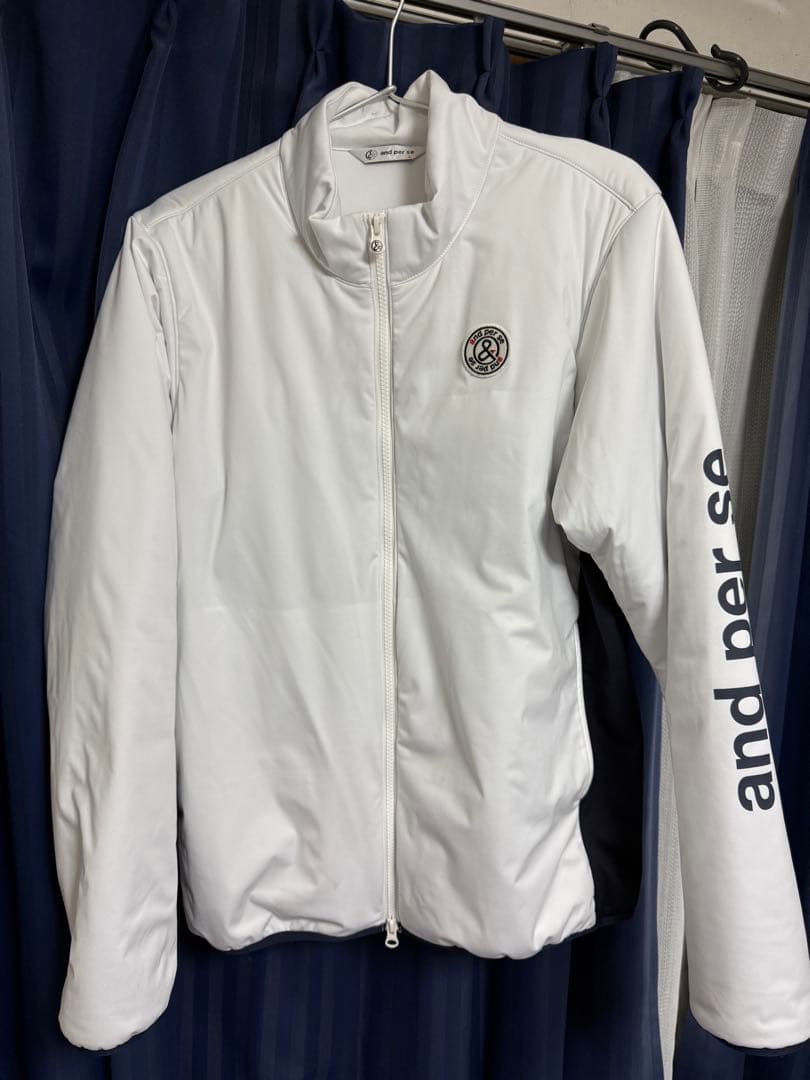and per se メンズ中絹ジャケット L ホワイト - メルカリ