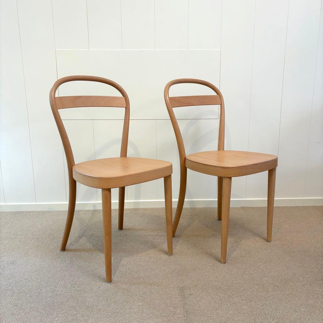 まこ　展示品 無印良品 THONET 曲木 ダイニングチェア まこ様 専用 展示品 無印良品 THONET 曲木 ダイニングチェア - メルカリ