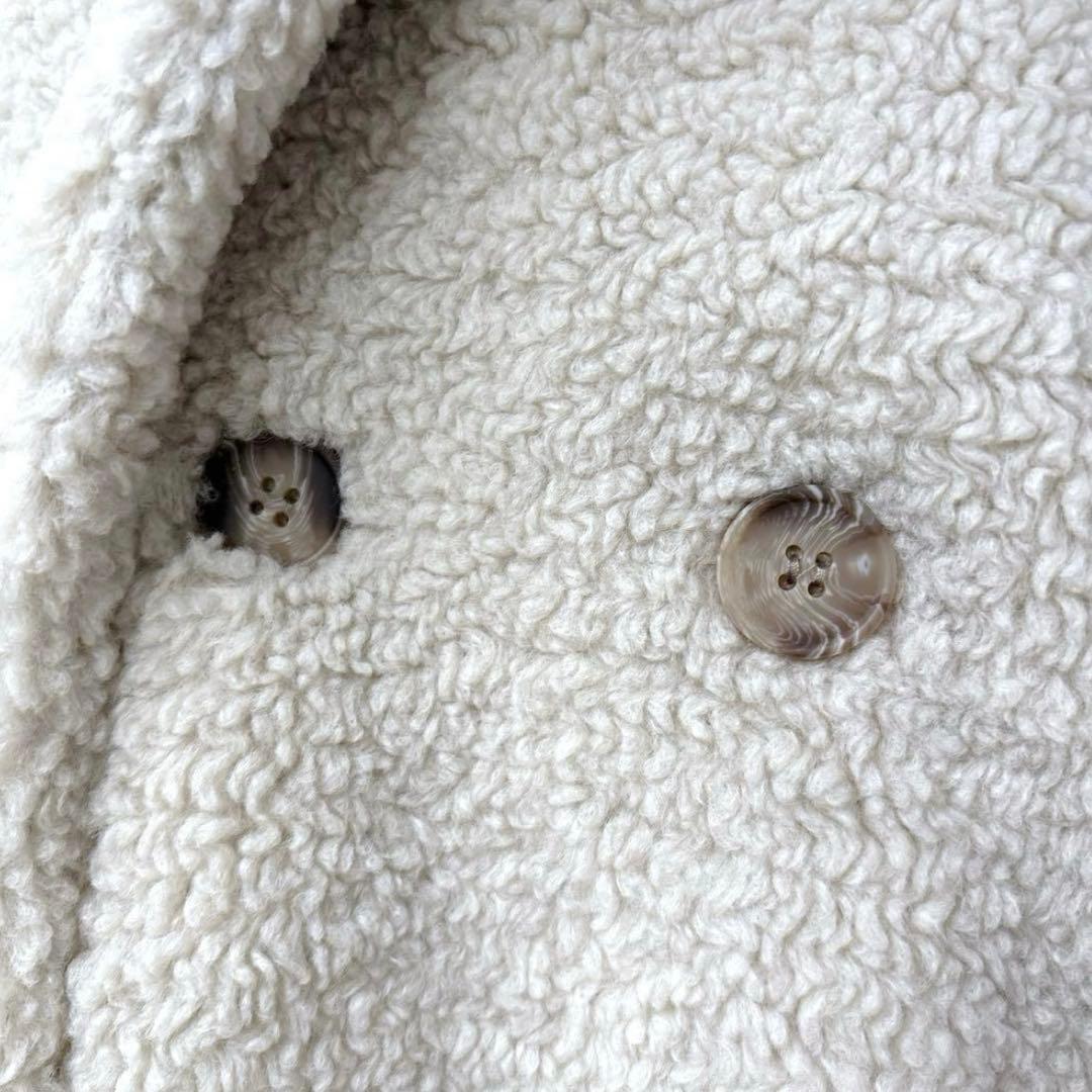 新品✨】辻元舞さん着用 Re:EDIT ボアビッグカラーダブルチェスター