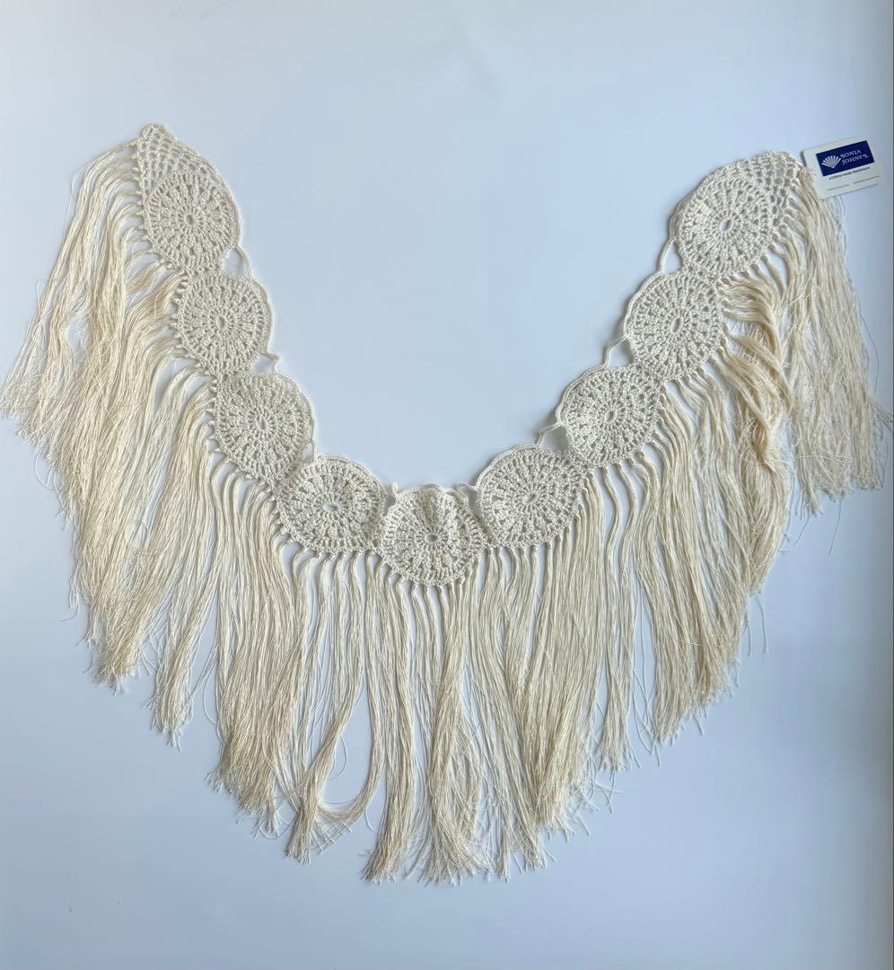 フラメンコ シージョ オフホワイト クロチェ SONIA JOHNES - メルカリ