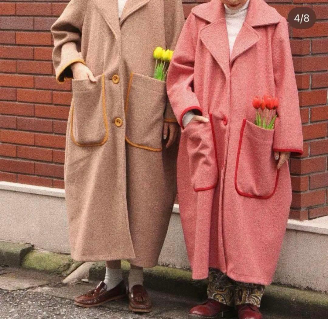 あさぎーにょ poppy コクーンコート - メルカリ