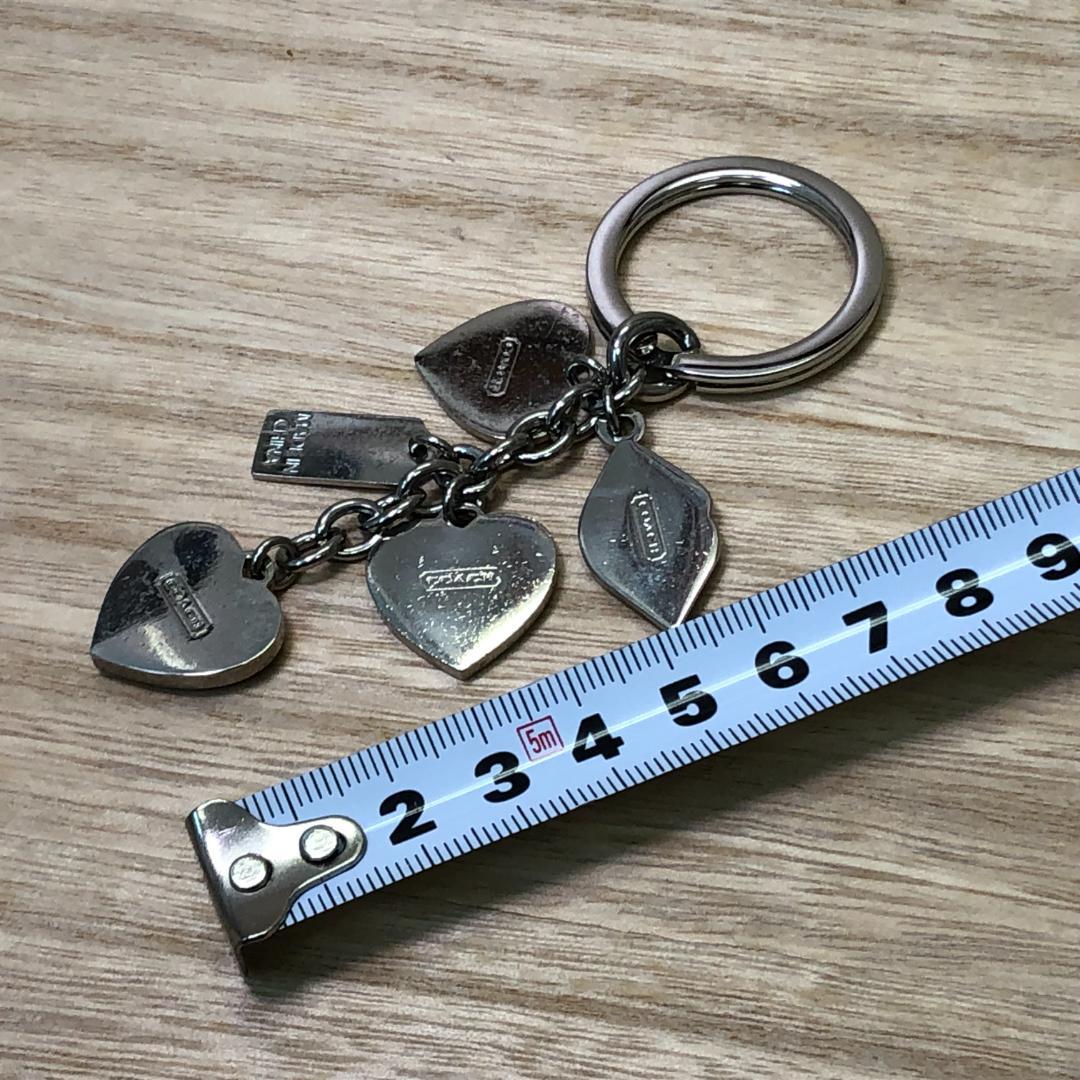 未使用 COACH ハート型 チャーム キーホルダー - メルカリ