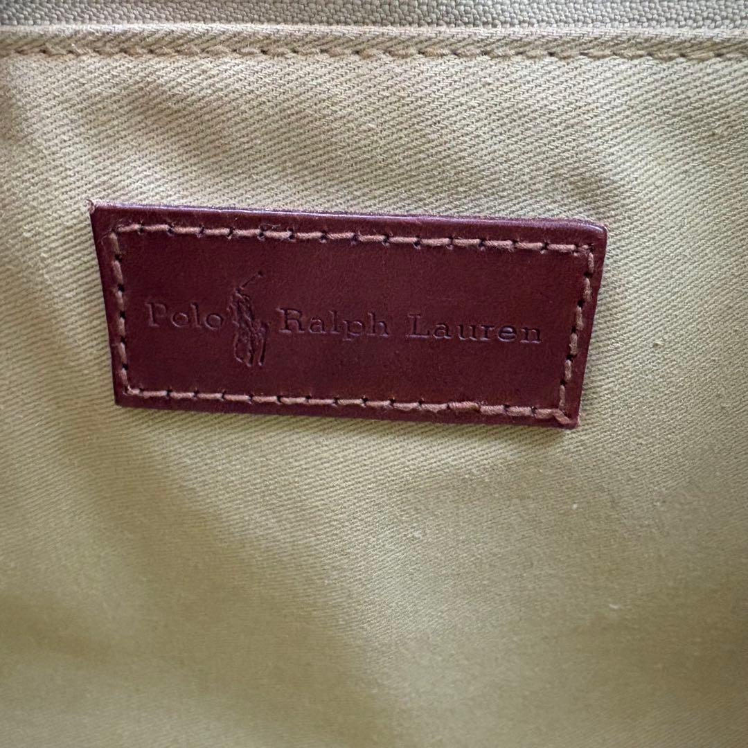 良品✨ ポロラルフローレン ボストンバッグ チェック柄 ハンドバッグ