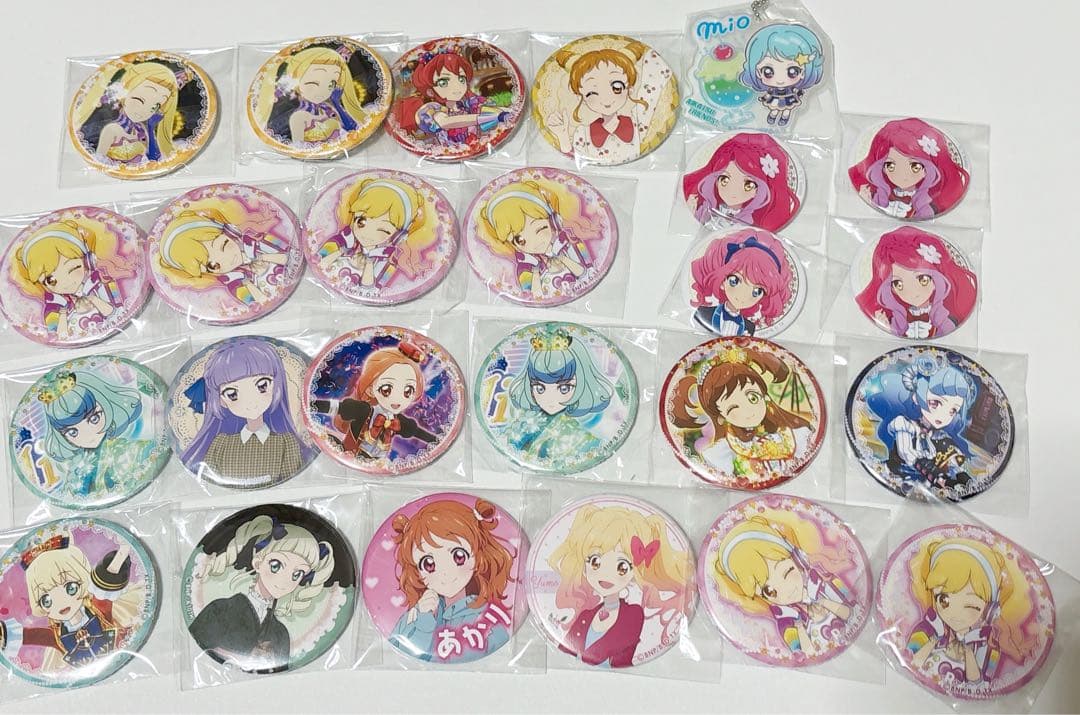 アイカツ グッズ 缶バッジ stageなど - ピンズ・ピンバッジ・缶バッジ