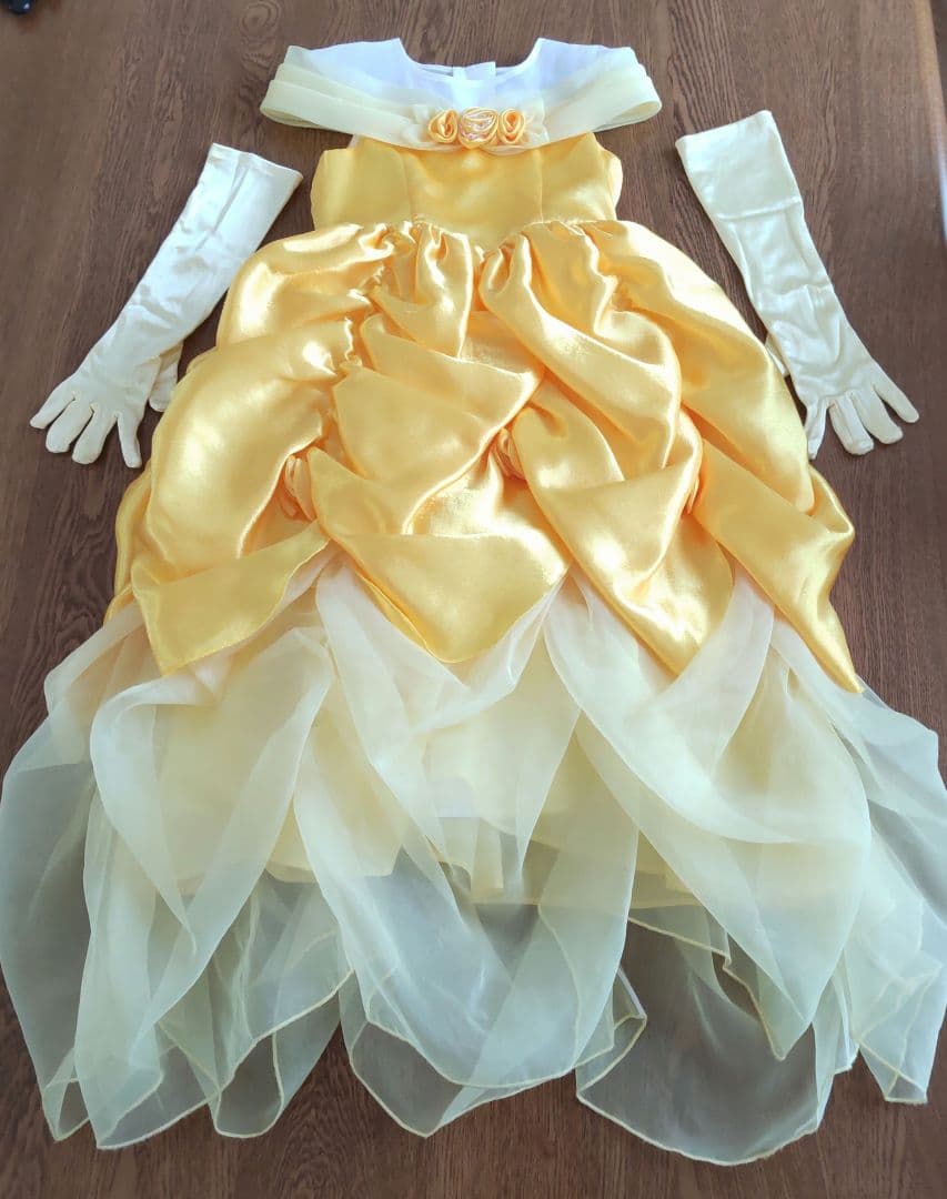 ビビディバビディブティック 美女と野獣 ベル ドレス 100 - メルカリ