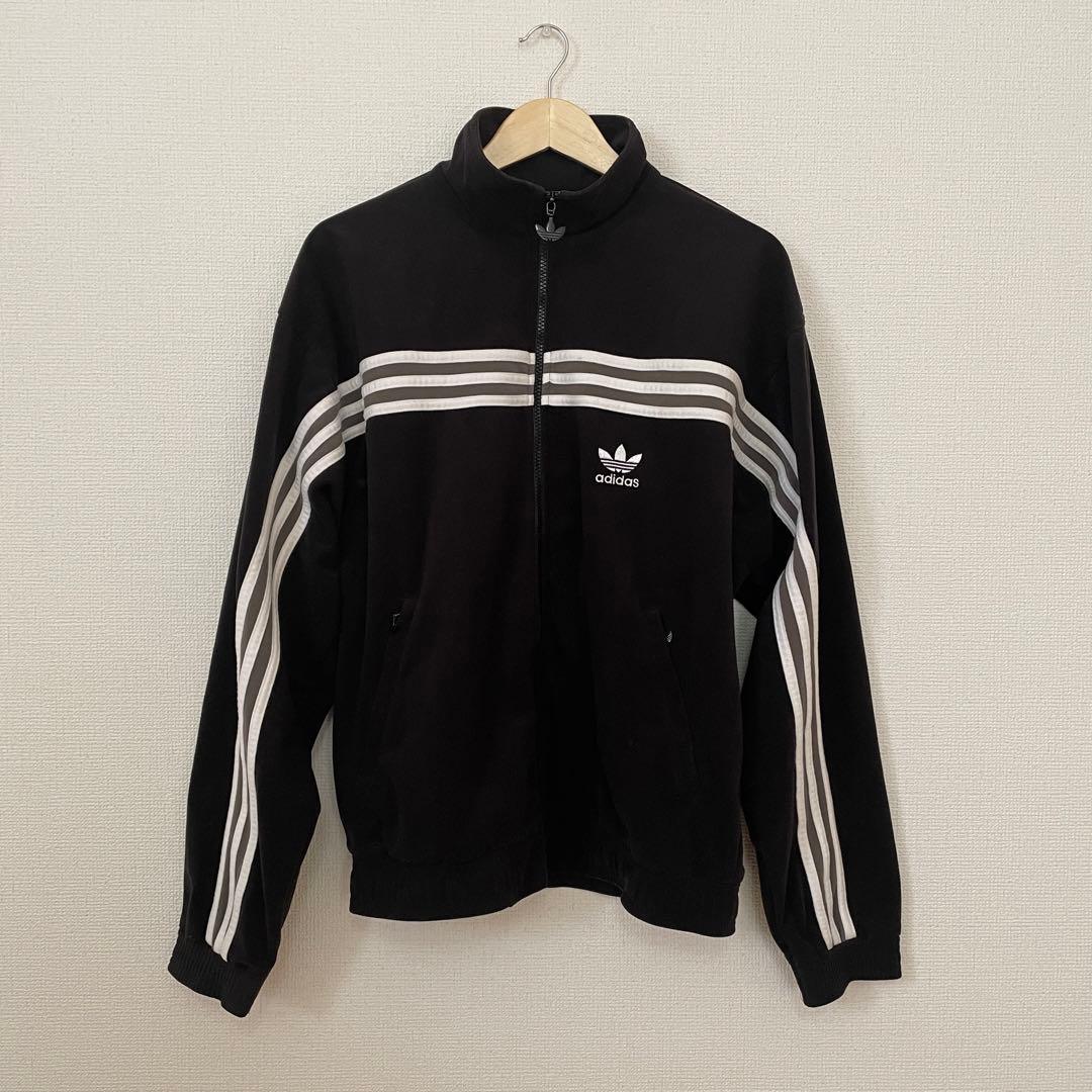 80s adidas ガイコツジャージ ベロア - メルカリ