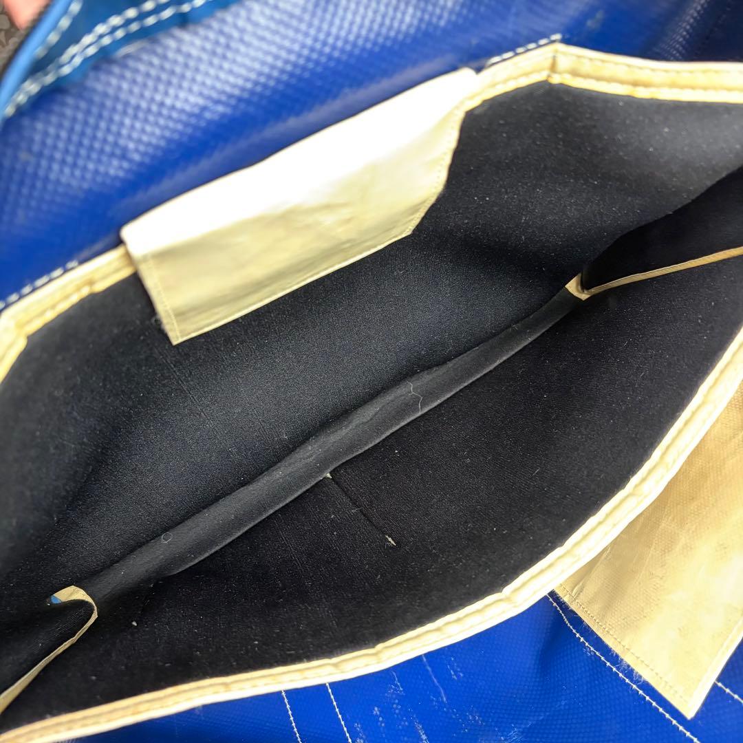 フライターグ F77 BEN ビジネスバッグ 2way ショルダー A4収納 青