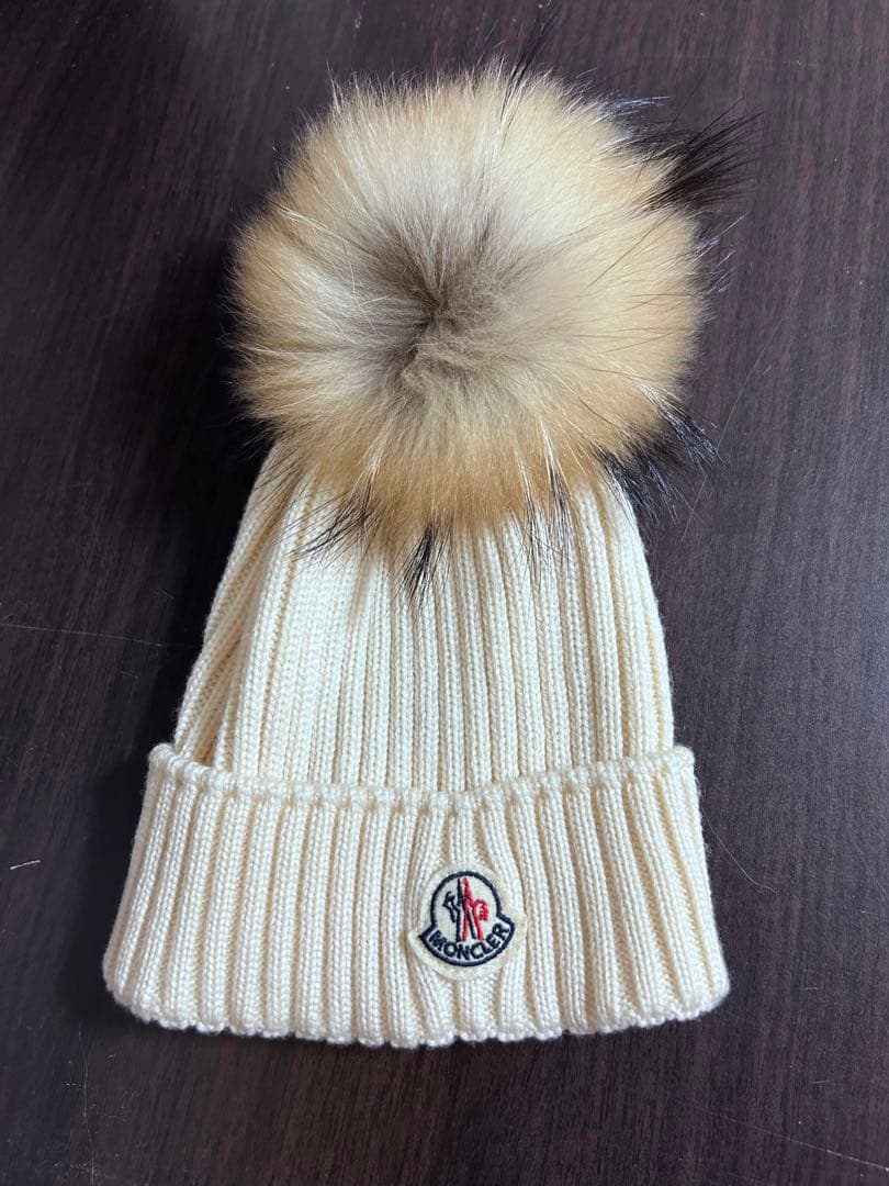 楽天市場】モンクレール MONCLER ☆美品ベビー子供ニット帽
