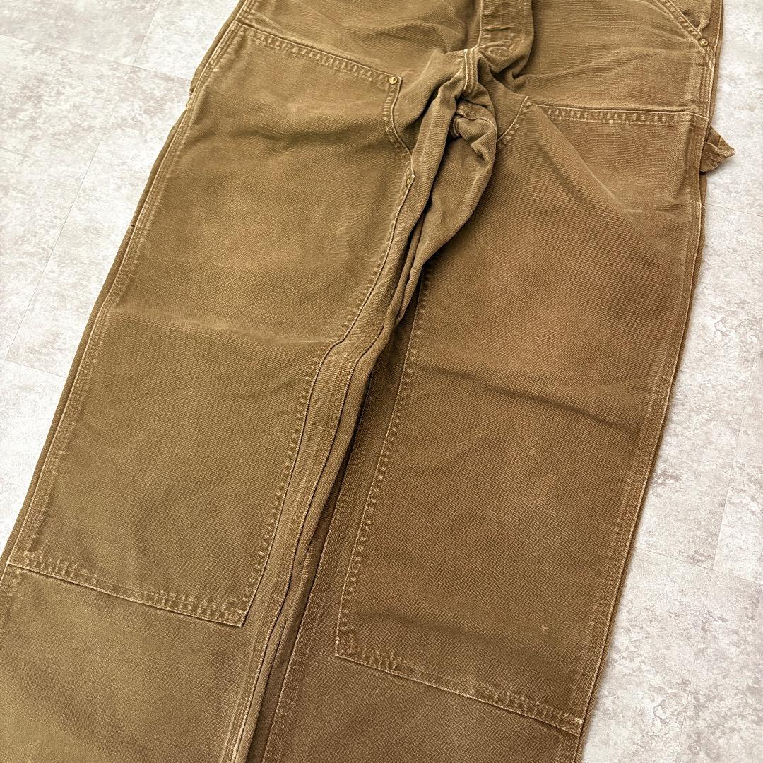 80-90s 星タグ USA製 ブラウン ダブルニー カーハート - メルカリ