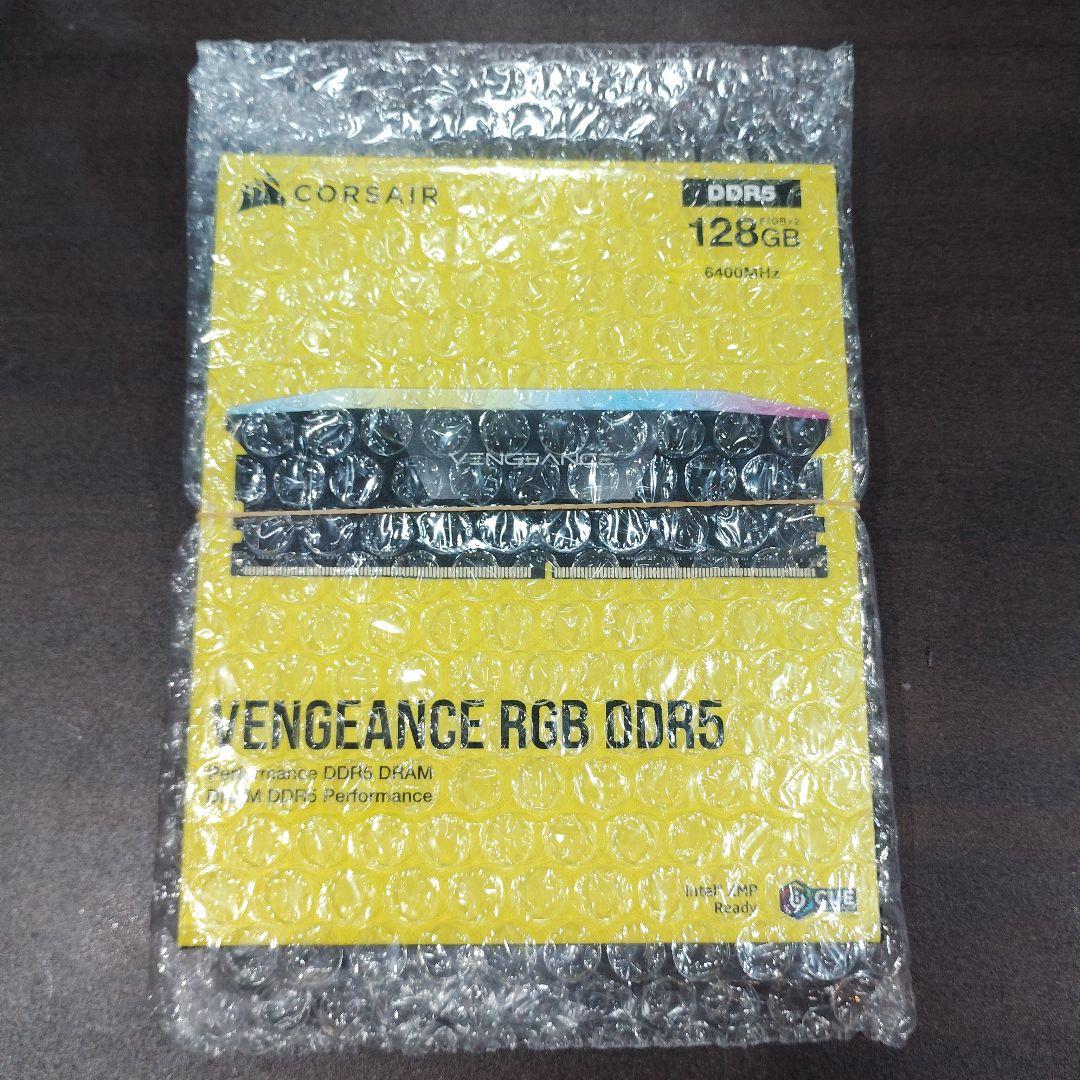 メモリー CORSAIR VENGEANCE RGB DDR5 128GB 6400MHz Amazon | CORSAIR DDR5-6400MHz デスクトップPC用メモリVENGEANCE RGB