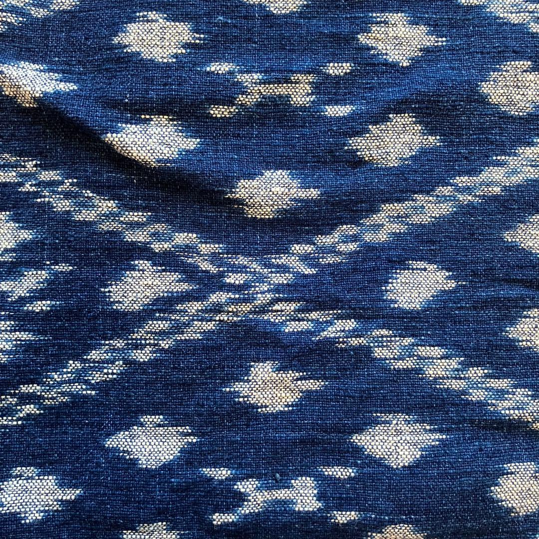 sorairo様専用☆うさとの服 藍染風・ヘンプ混 イカパンツ／巻き