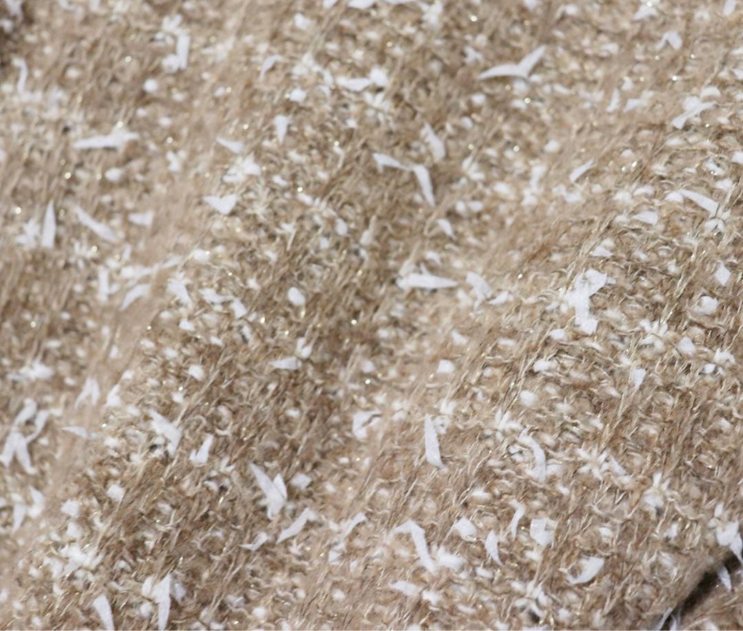 《BRUNO MANETTI -レリアン-》新品 ラメツイードコート 42(L)