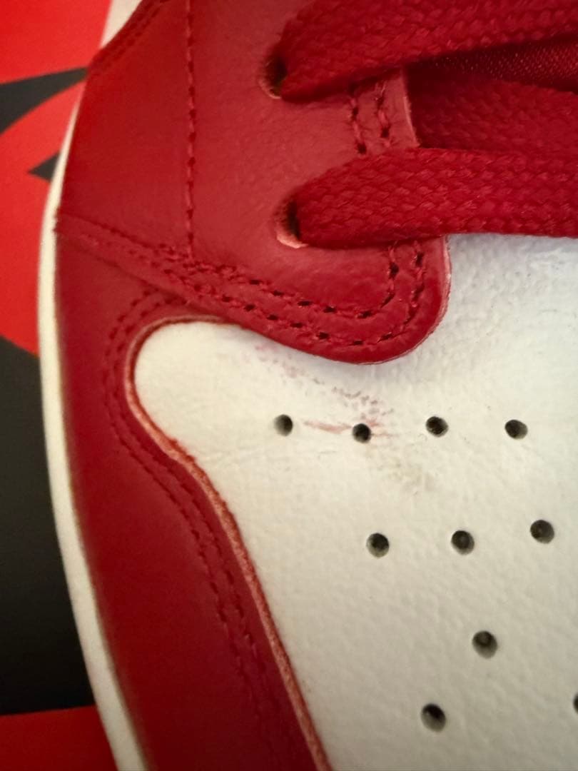 靴 Nike Air Jordan 1 High\"Satin Red\" 28.5cm