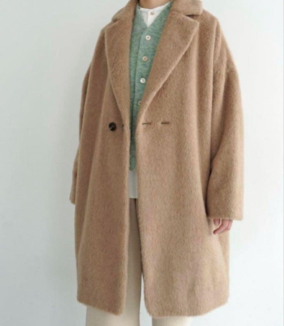 パラスパレス キャメル ウール コート - メルカリ