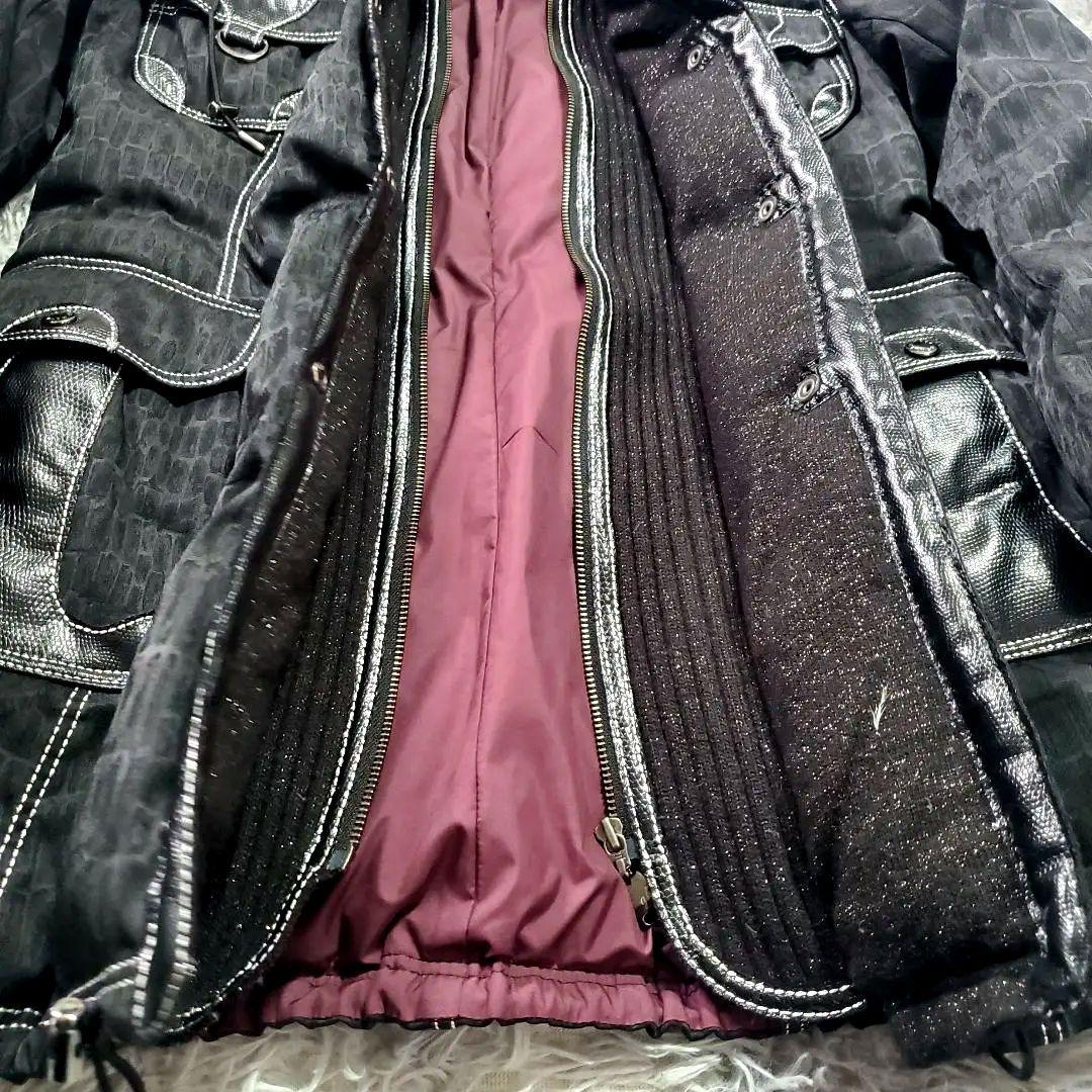 ブランドファッション - ​美品 伊太利屋 GK ダウンコート クロコ型押し