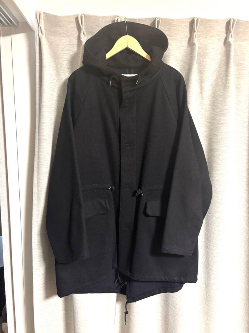 OUTIL ウティ MATEAU FEAS サイズ３ ウールコート M51 OUTIL (ウティ) MANTEAU FEAS / ウールカシミアモッズコート