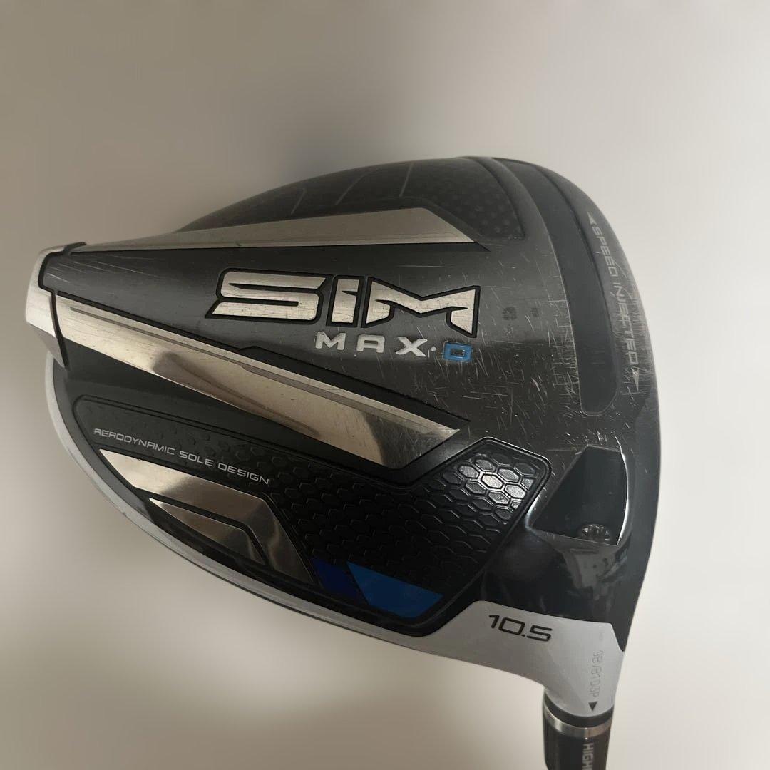 TaylorMade SIM MAX D ドライバー 10.5度ヘッドカバー付き - メルカリ