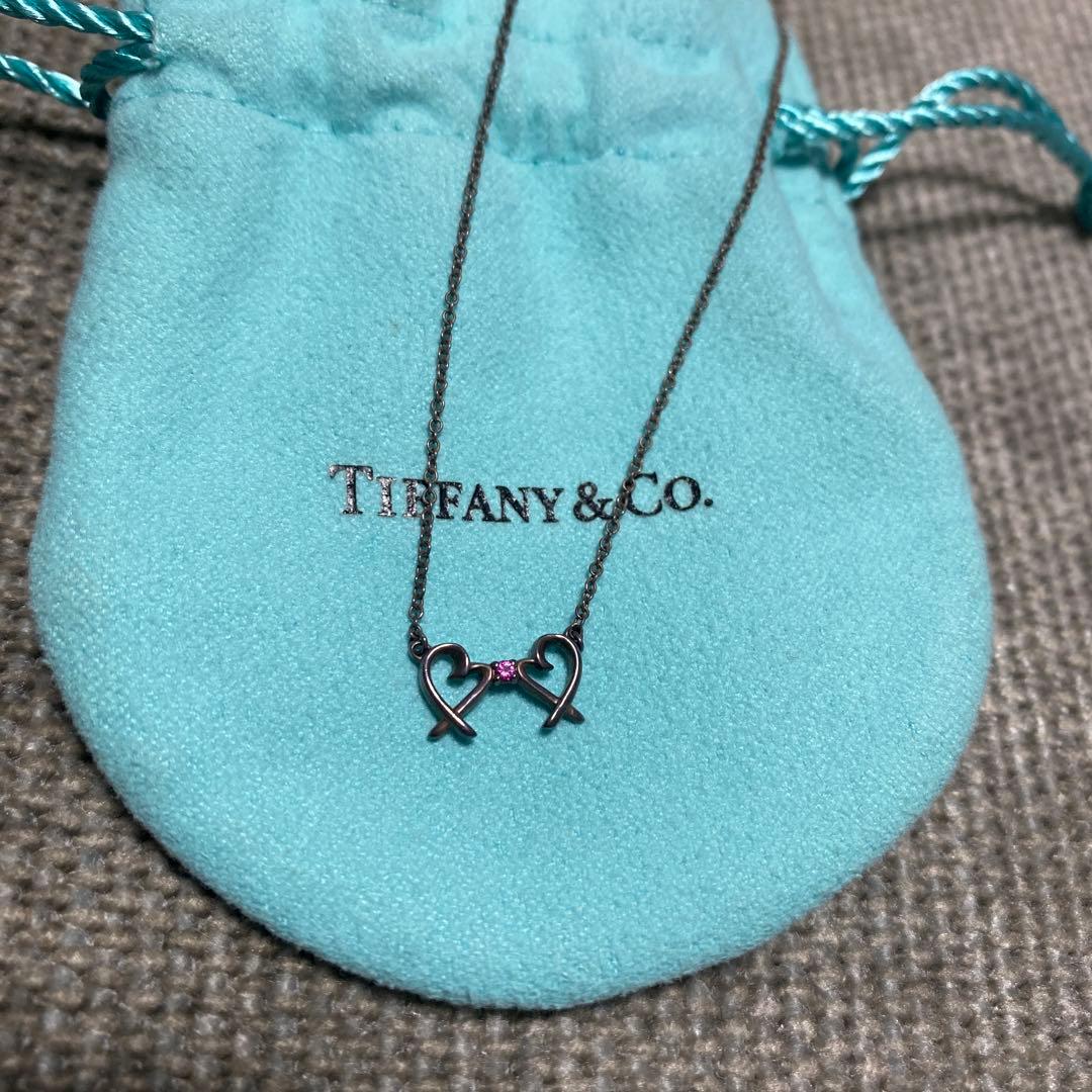Tiffany & Co. ティファニー ダブルラビングハート - メルカリ