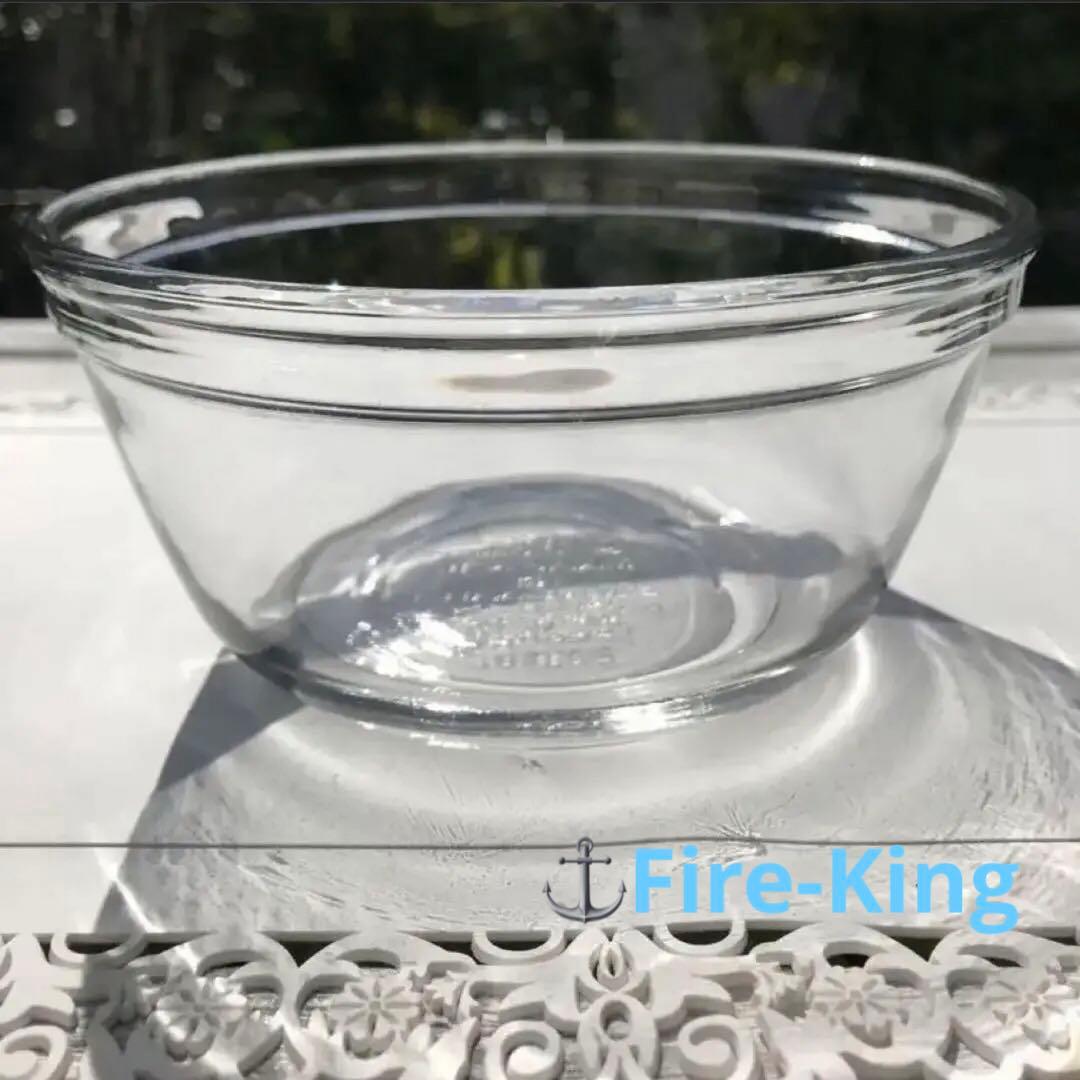 ファイヤーキング アンカーホッキング ミキシングボウル 透明ガラス