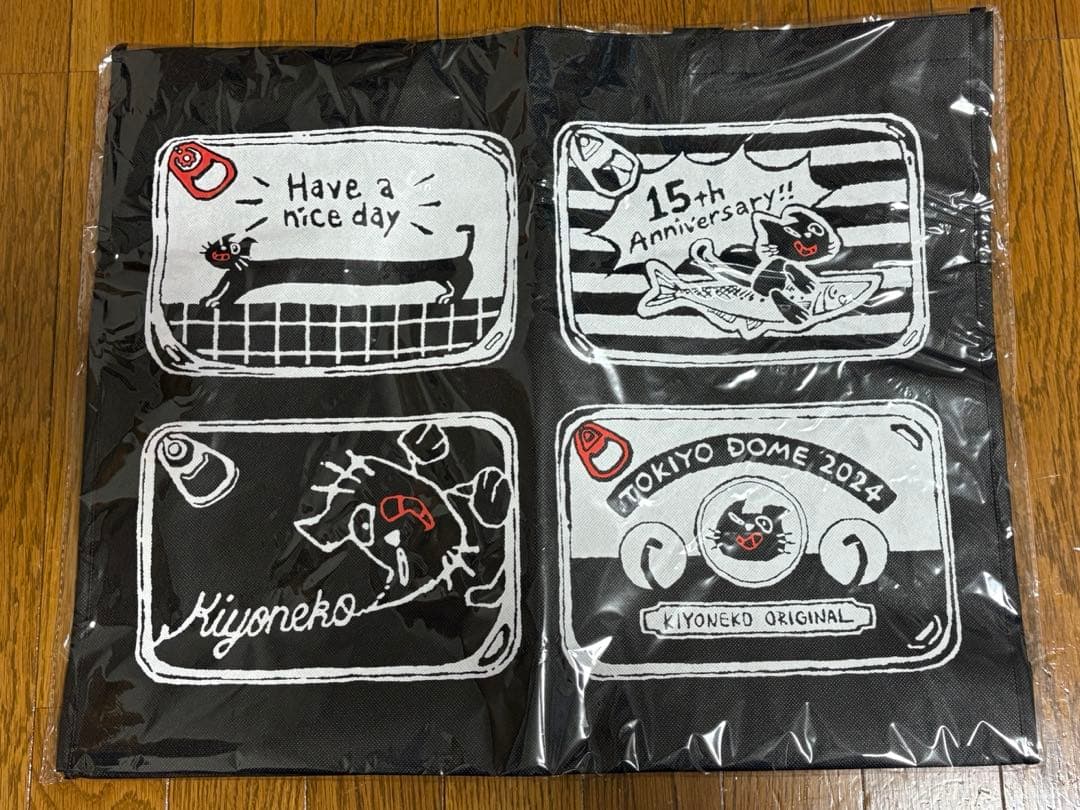 年末商品削除】キヨ キヨ猫 限定品 東京ドーム 15周年記念 バッグ