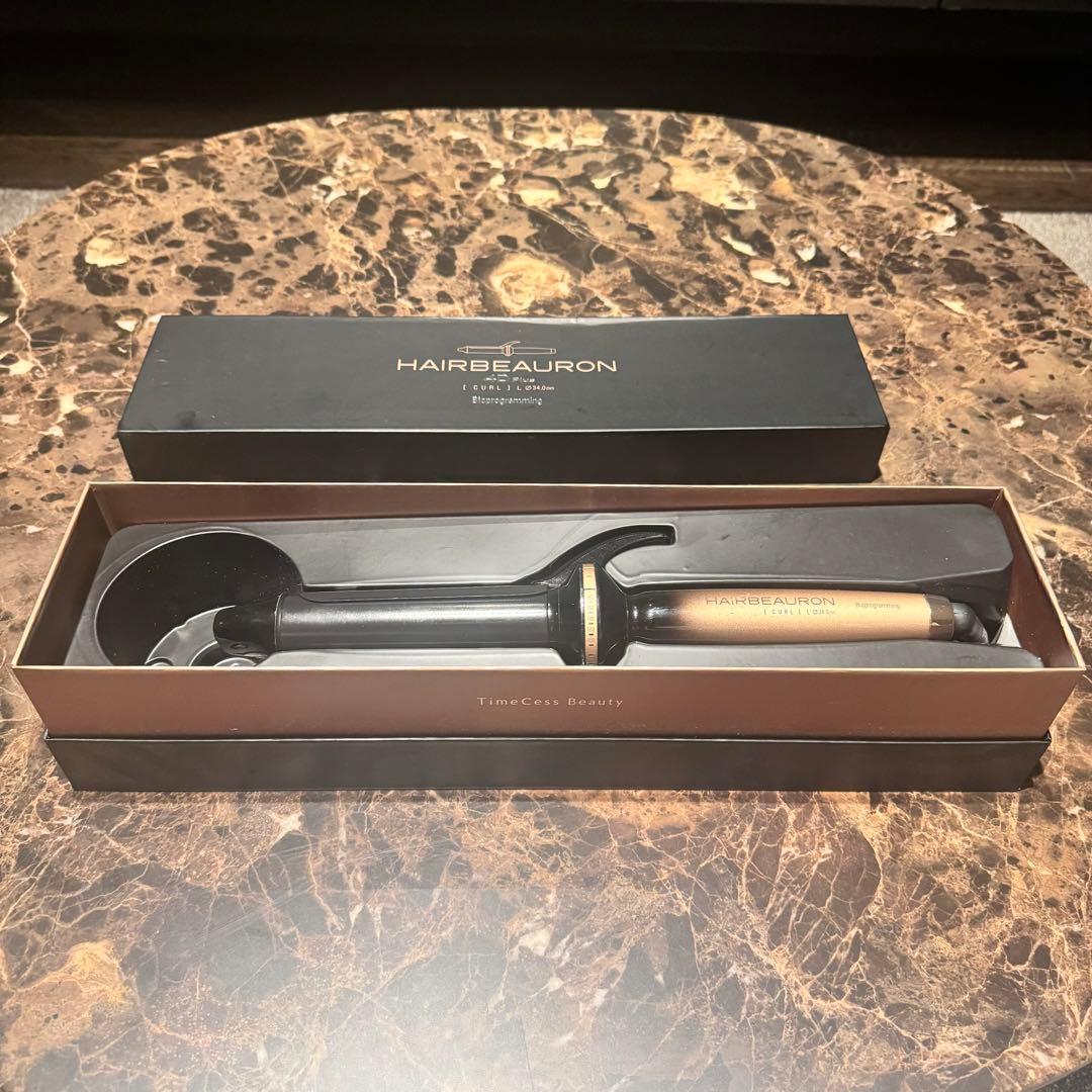 ヘアビューロン4D Plus カールヘアアイロン34 ミリ HARBEAURON ヘアビューロン 4D PLUS カールヘアアイロン 34mm ヘアー