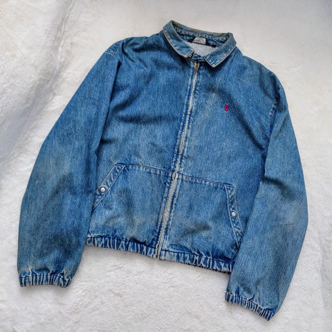 極希少 80s USA製 POLO RALPH LAUREN デニムジャケット - メルカリ