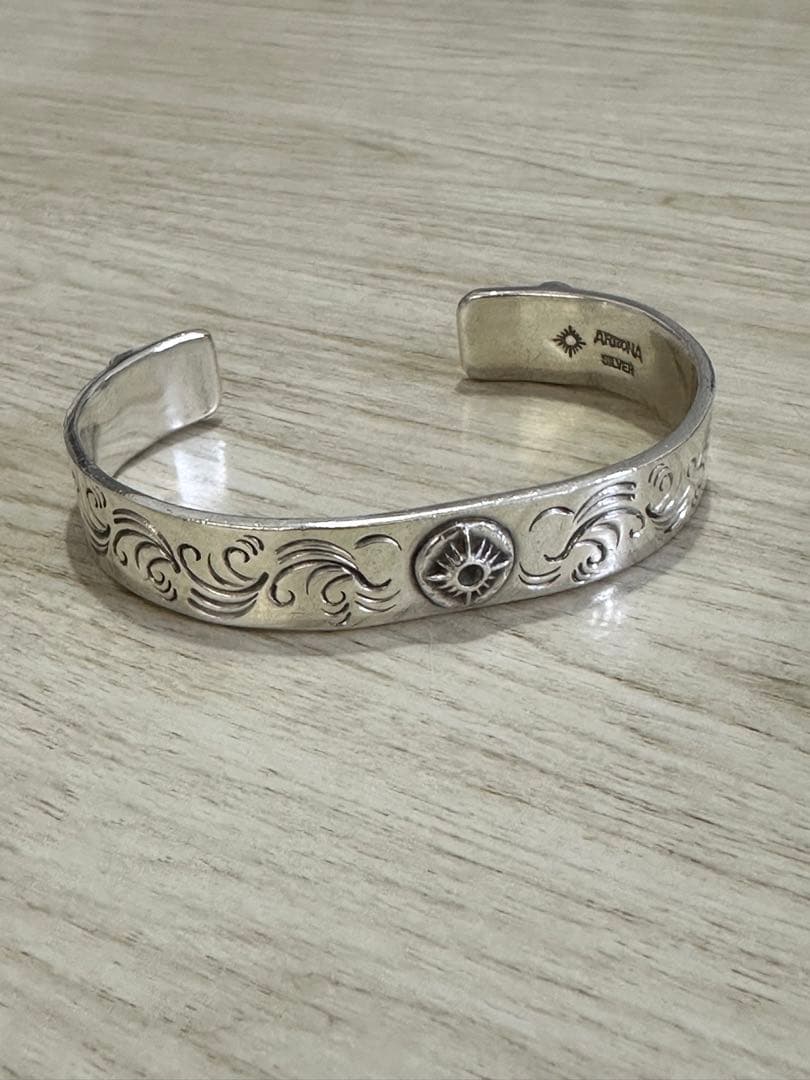 アリゾナフリーダム　Arizona freedom バングル　太陽神　シルバー 中古・古着通販】ARIZONA FREEDOM (アリゾナ フリーダム) 太陽神