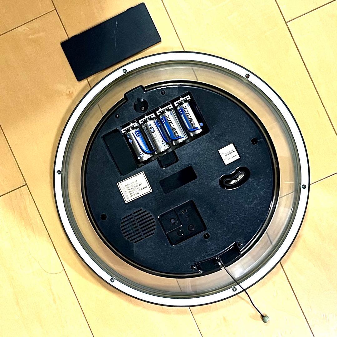 平成5年からくり時計 長針と短針が踊る 4MH689 リズム スモール