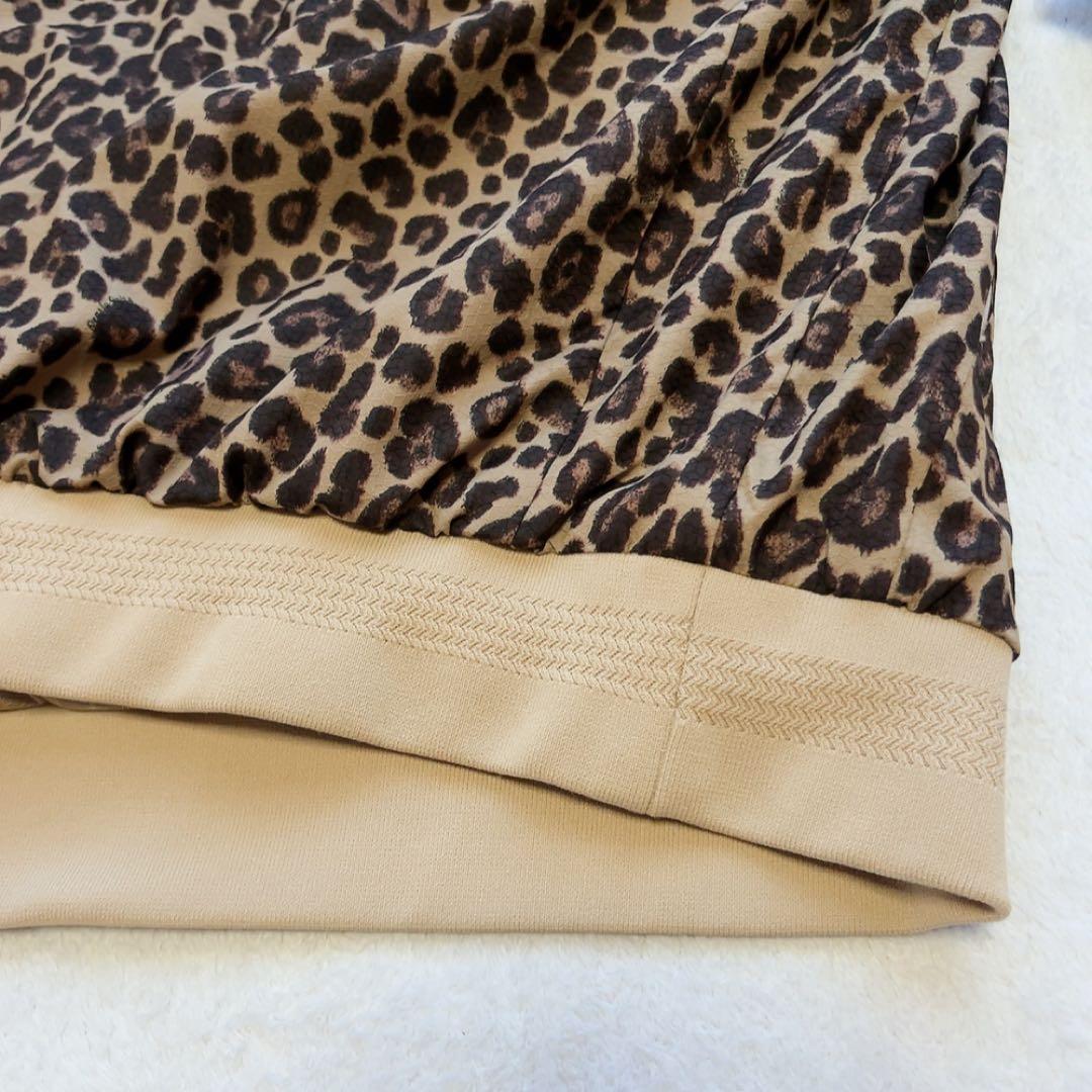 極美品　近年　パーリーゲイツ　蓄熱裏地　スニード　ヒョウ　レオパード　L 2