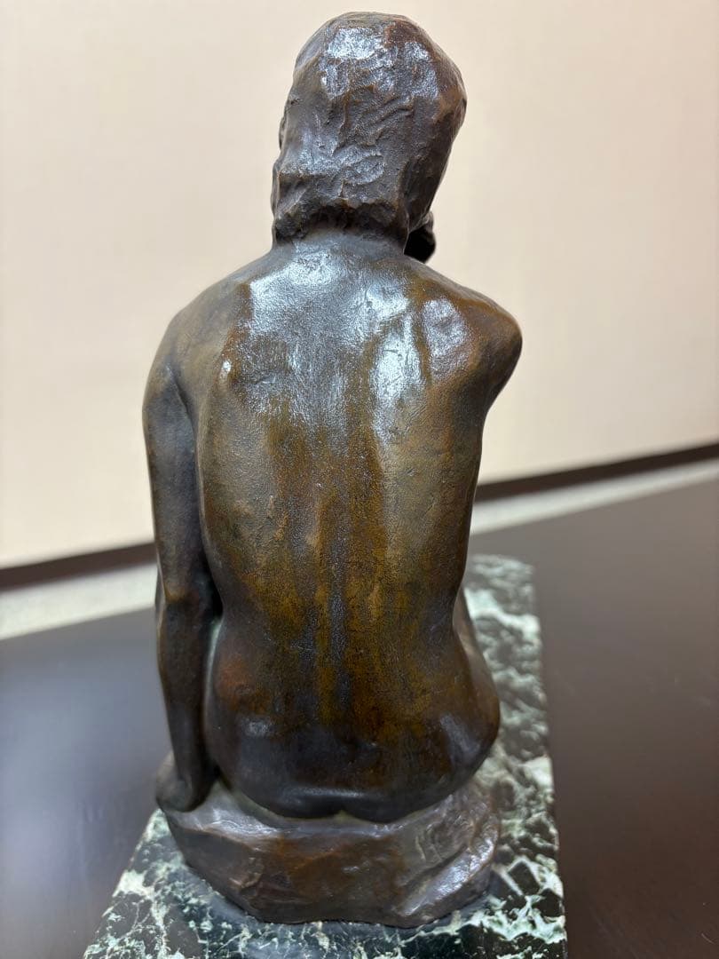 山本稚彦 ブロンズ像 「裸婦像」 - メルカリ