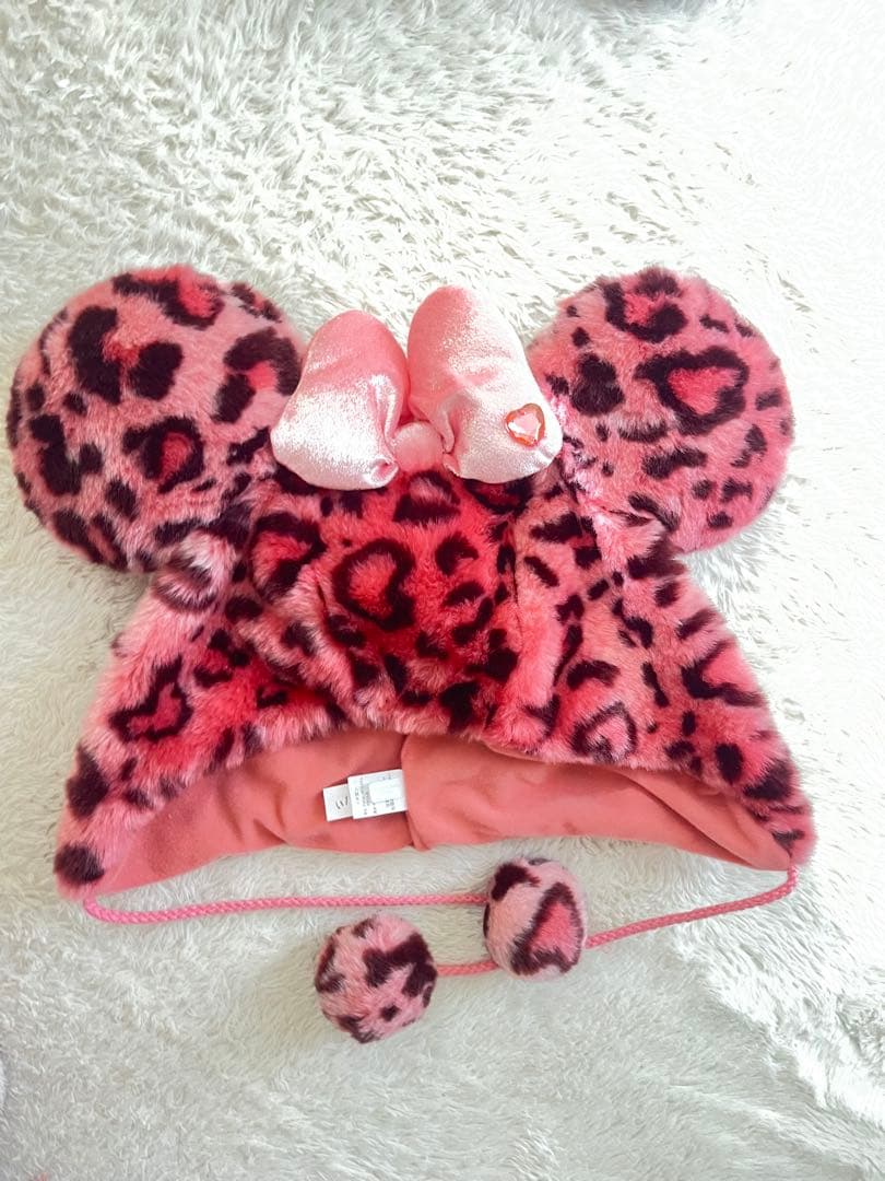 ディズニー ヒョウ柄 ミニー ファンキャップ (ピンク) ディズニー ミニー ヒョウ柄 レオパード ファンキャップ ピンク - メルカリ