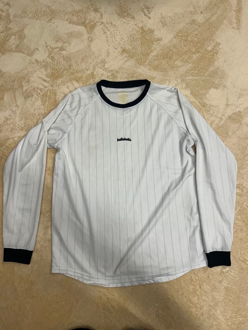 ballaholic ストライプ長袖カットソー Lサイズ 2色セット - メルカリ