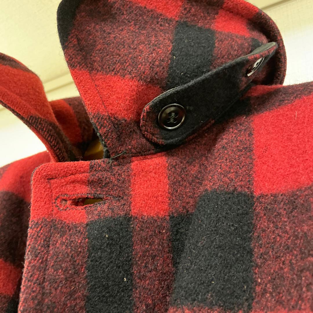 希少 30’s L.L.Bean ハンティングコート　バッファローチェック筆記体