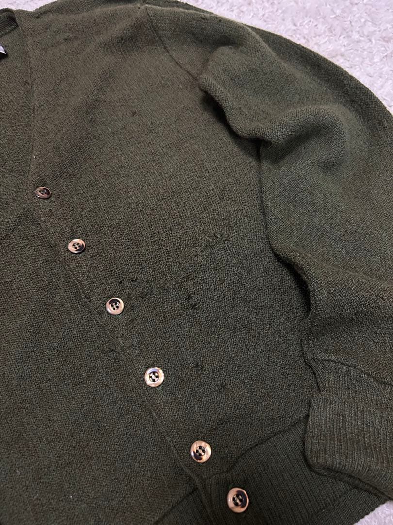 60-70s TOWN CRAFT ALPACA WOOL cardigan - メルカリ