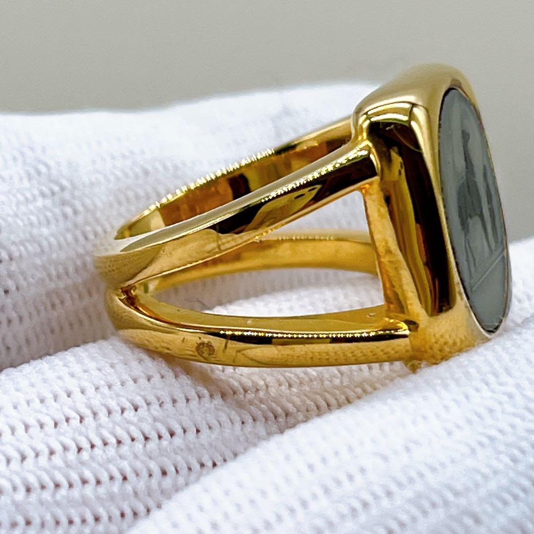 エルメス】コロゾリング #55 馬車 ゴールド ヴィンテージ 純正ケース付