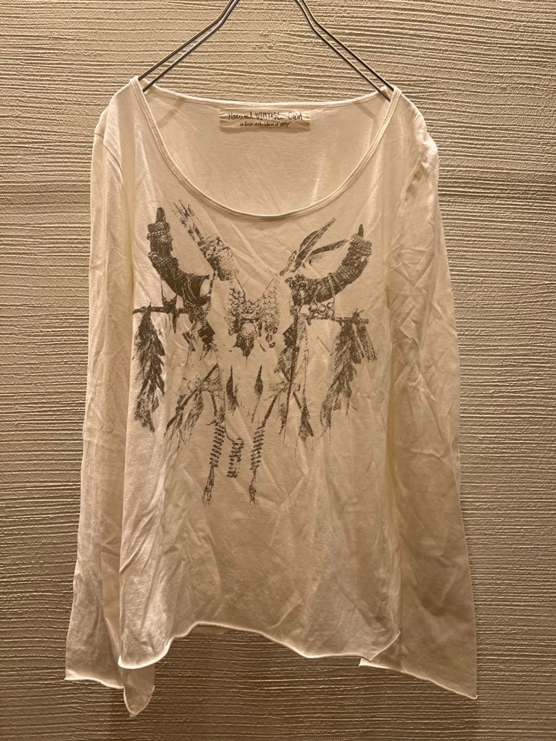 goa 00s y2k archive ロンt 長袖 ペイズリー柄 - メルカリ