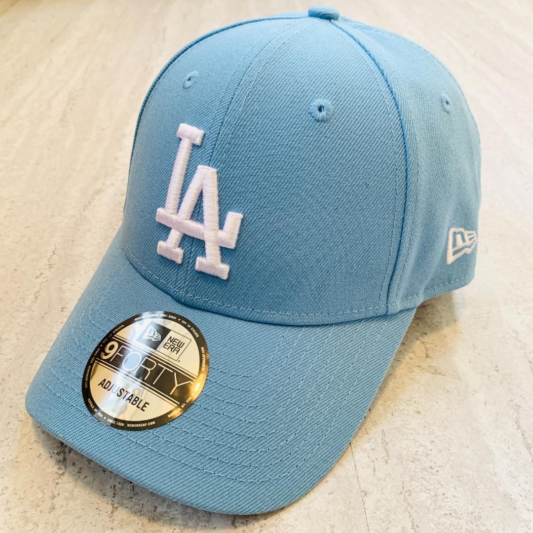 海外限定！ LA ニューエラ キャップ ドジャース スカイブルー 水色