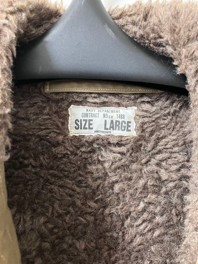 PHERROWS U.S.N. カーキ ミリタリージャケット - メルカリ