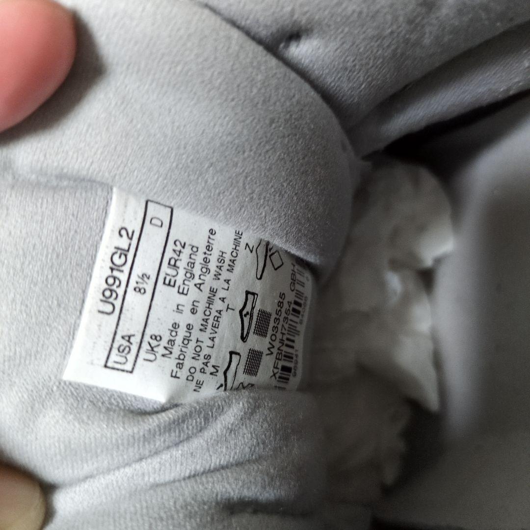 靴 New Balance U991GL2 26.5cm 991v2