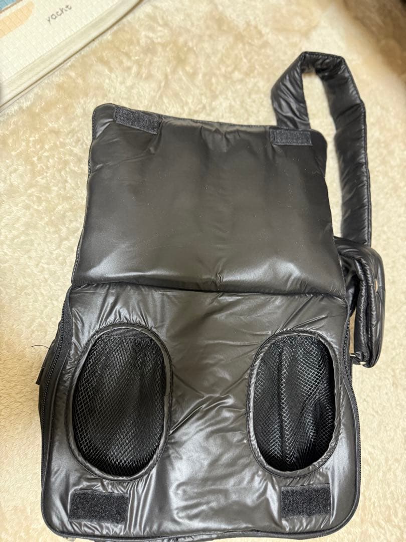 calin カラン マザーズバッグ ブラック - メルカリ