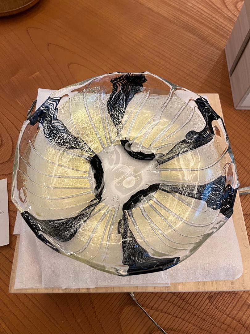 西中千人作　ガラス　大鉢　最終値下げ 西中千人 | artists | ギャラリー器館