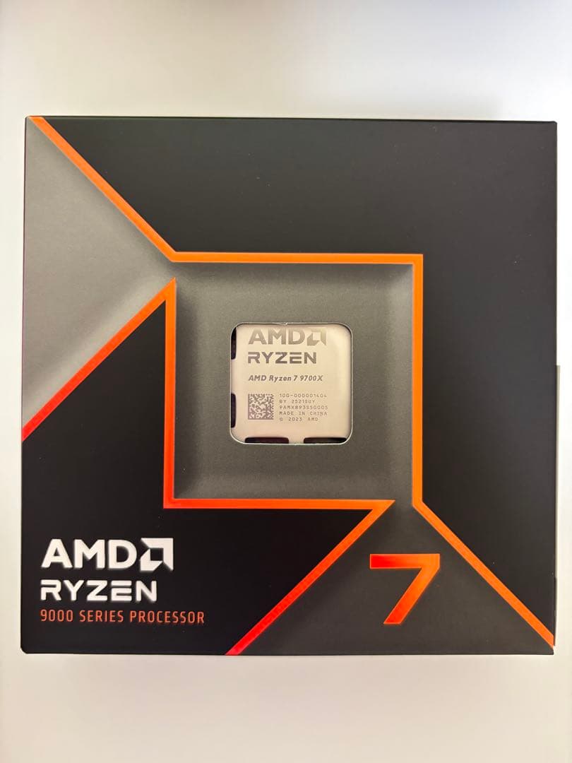 【新品】　AMD Ryzen7 9700x Amazon.com: AMD Ryzen™ 7 9700X 8-Core, 16-Thread Unlocked Desktop