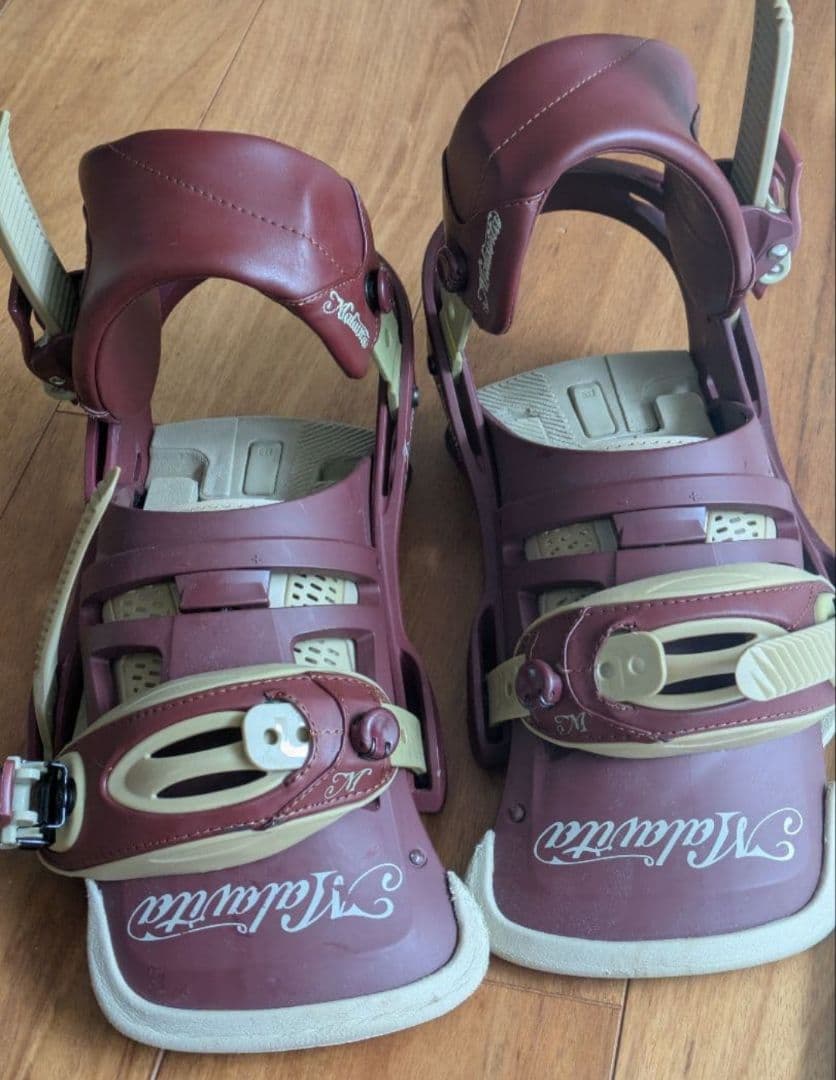 バートン マラビータ M ビンディング ボルドー スノーボード