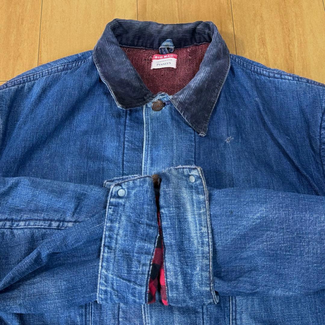 BIG MAC 60s USA製 デニム カバーオール ロコジャケット - メルカリ